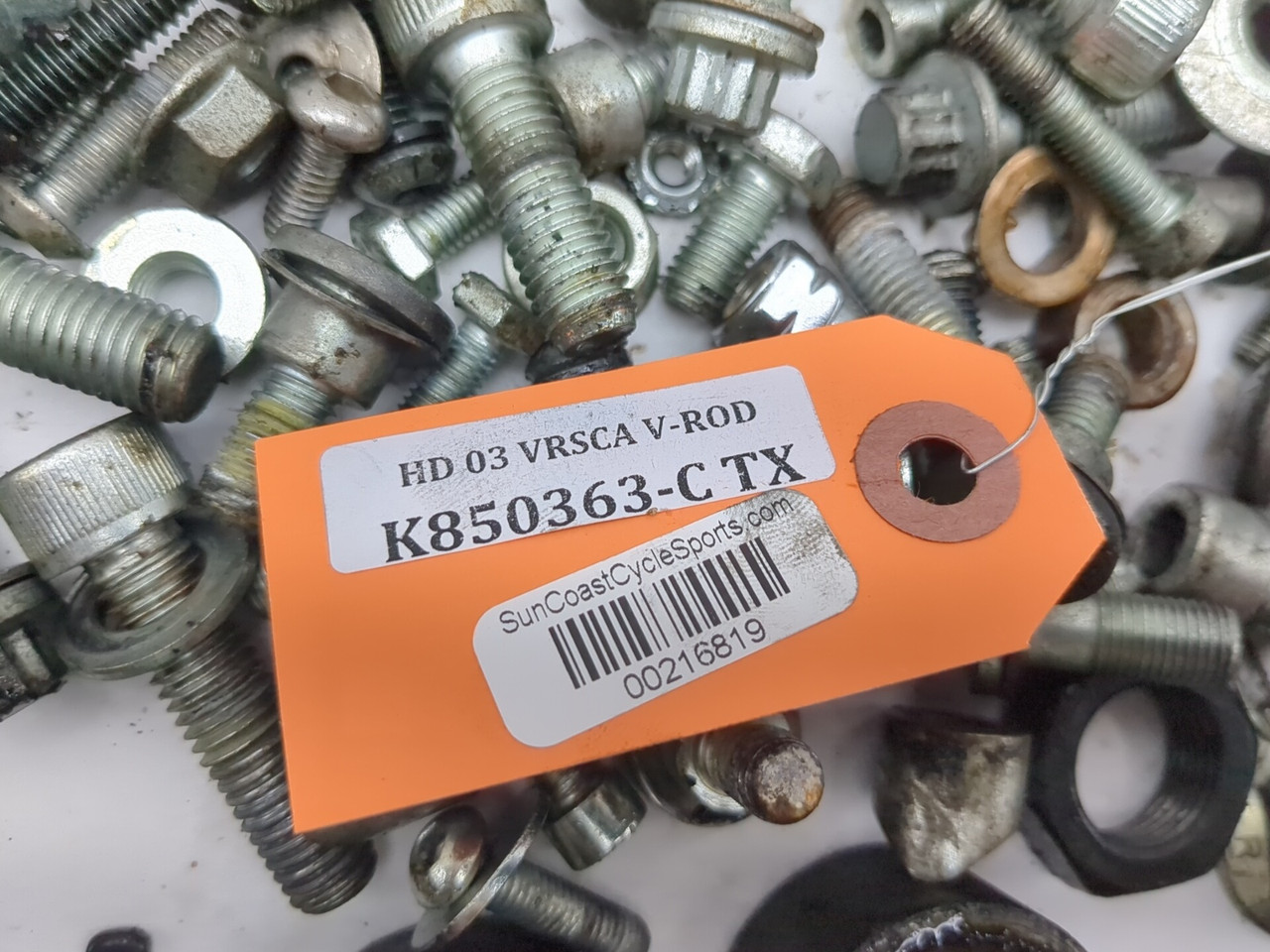 206⭐︎REVROS2004H 02-06 Harley Davidson VROD VRSCA Chassis Frame Hardware Nuts Bolts