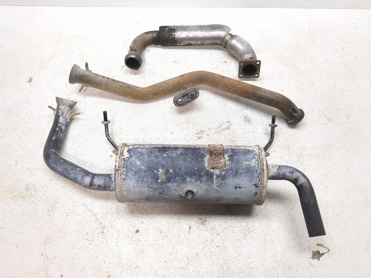 22-24 Polaris Pro XD Full-Size Diesel Rear Exhaust Muffler & Pipes