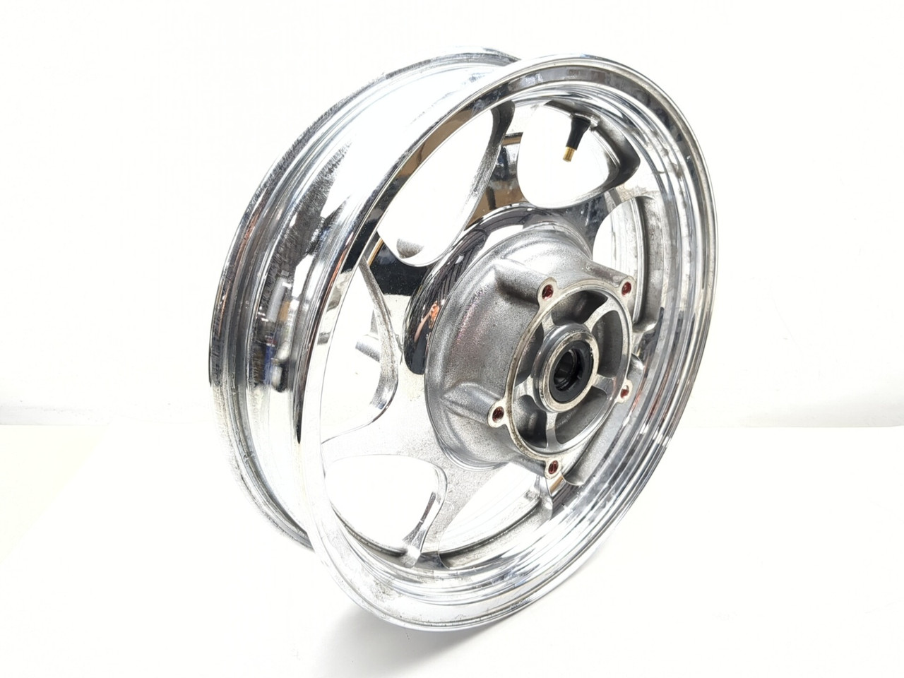 05-10 Kawasaki Vulcan 2000 VN2000D1 Front Wheel Rim STRAIGHT 16X3