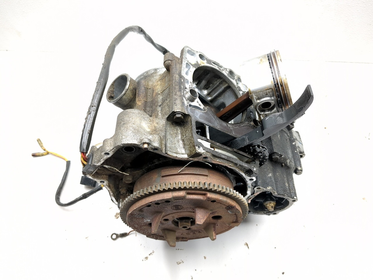 02-04 Polaris Ranger 500 4x4 Engine Motor Crankcase Bottom End 