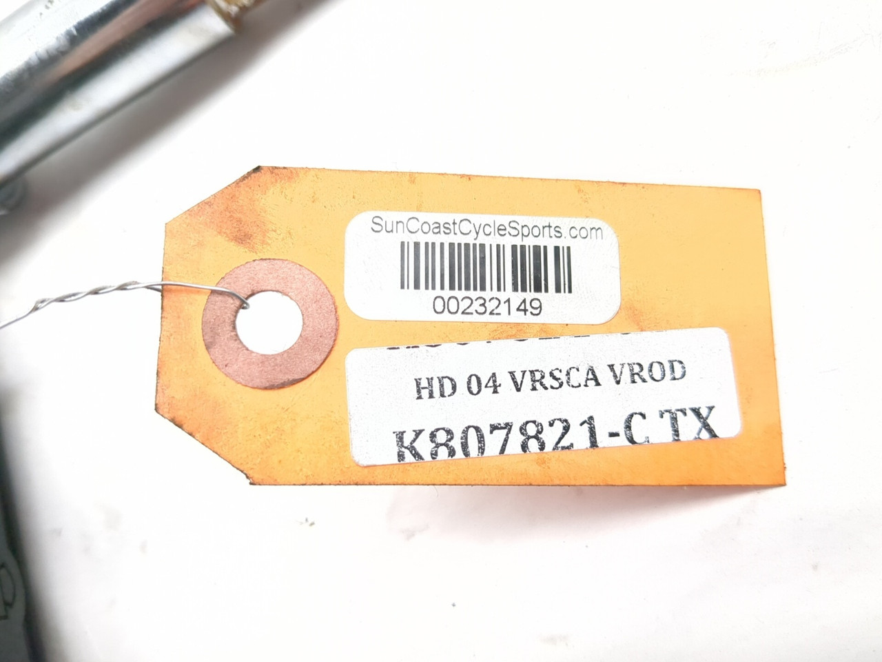 02-06 Harley-Davidson VROD VRSCA Front Left Right Foot Pegs Set