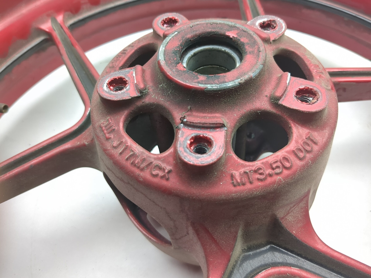 05 06 Kawasaki ZX6 ZX 636 Front 17X3.5 Wheel Rim STRAIGHT 41073