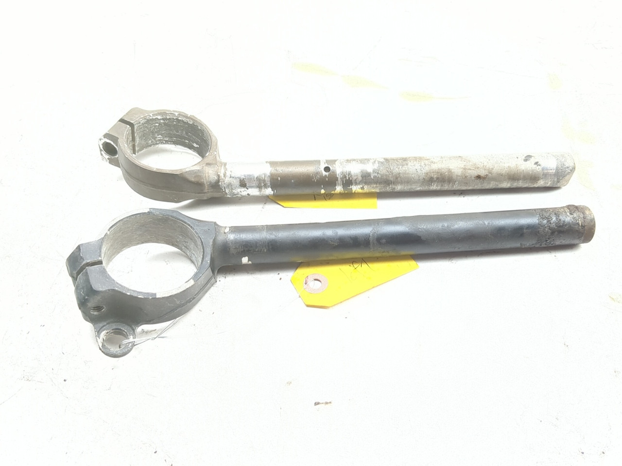 05 06 Kawasaki ZX6 ZX 636 Front Left & Right Clip-On Handlebars