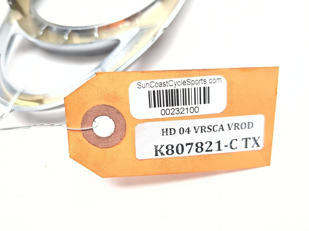 02-06 Harley Davidson VROD VRSCA Front Speedometer Visor Trim
