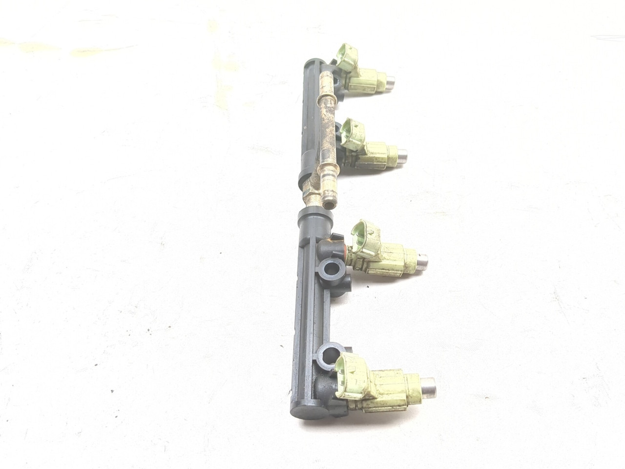 05 06 Kawasaki ZX6 ZX 636 Secondary Gas Fuel Rail with Injectors