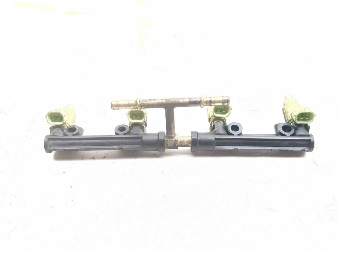 05 06 Kawasaki ZX6 ZX 636 Secondary Gas Fuel Rail with Injectors