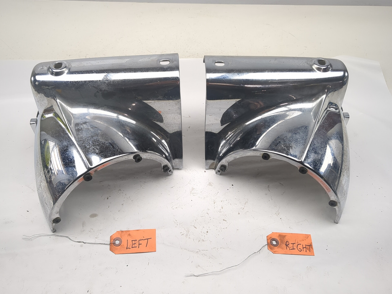 98-06 Harley-Davidson Road King Classic FLHRCI Headlight Cover Set