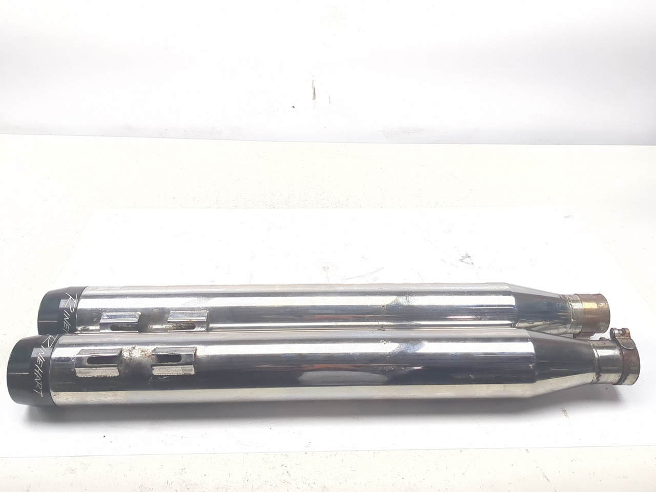 98-06 Harley Road King Classic FLHRCI Rear Rinehart Exhaust