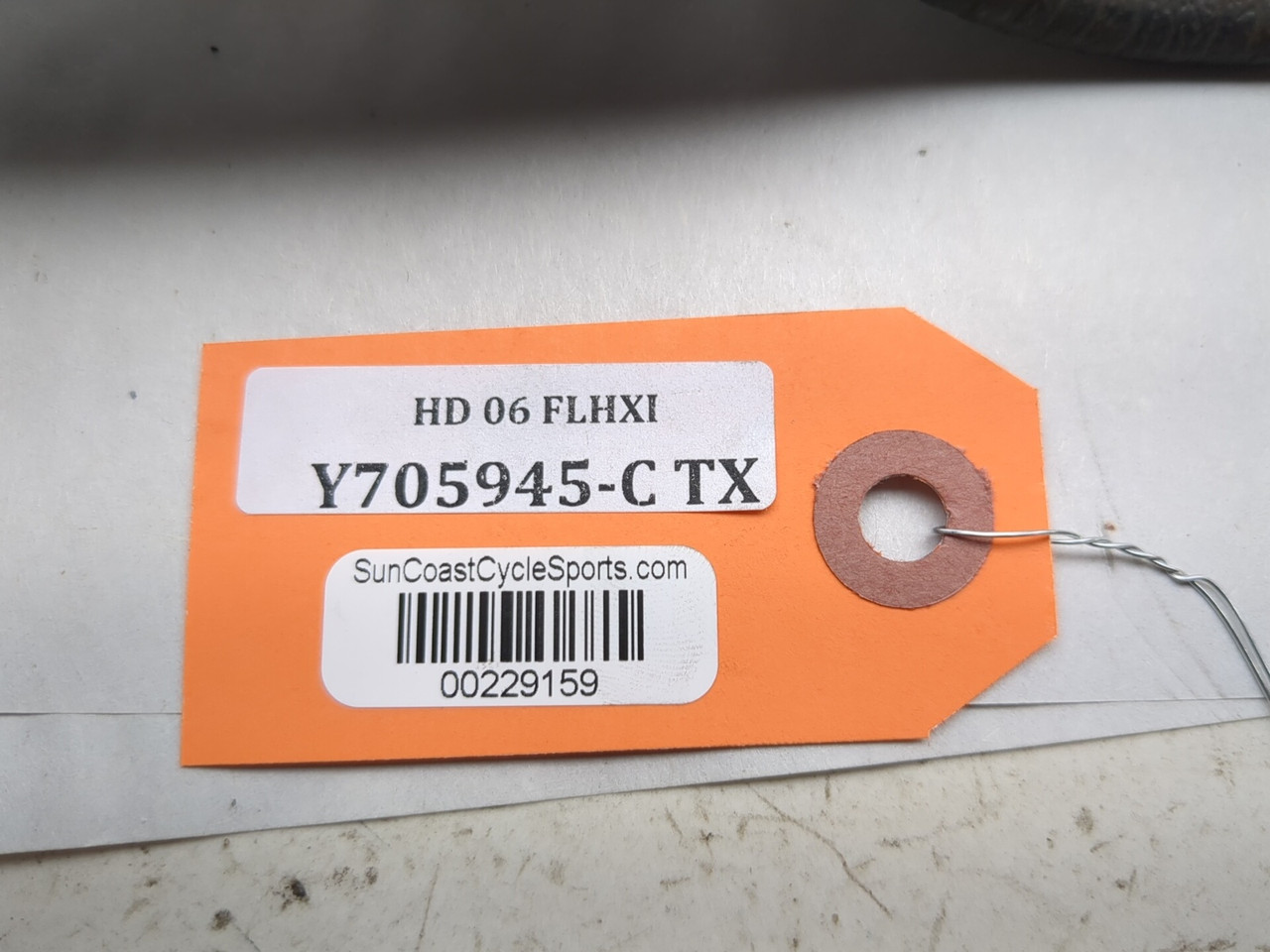 06 Harley Davidson Street Glide FLHXI Front Triple Tree Cover