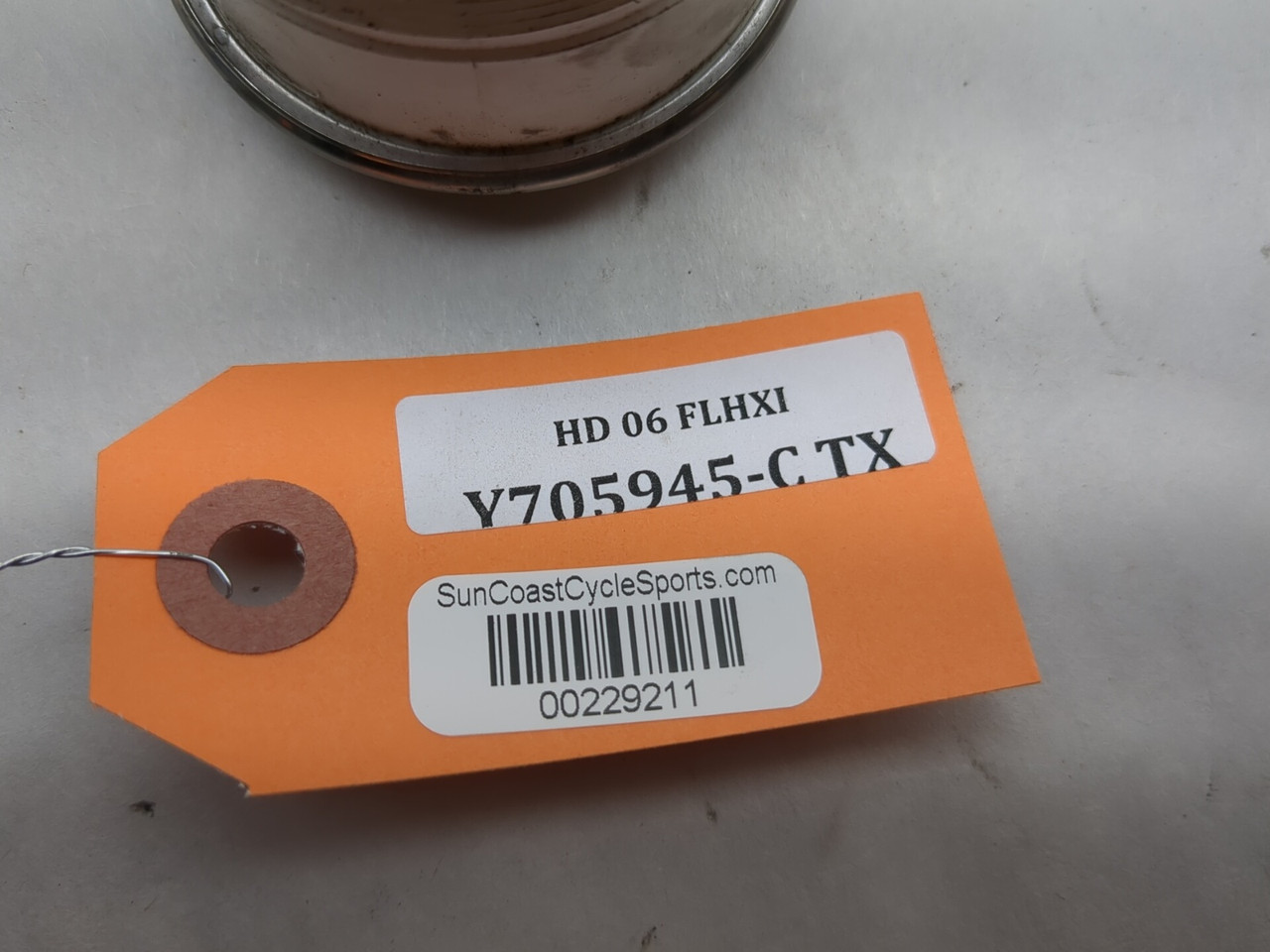 06 Harley Davidson Street Glide FLHXI Front Air Temperature Gauge