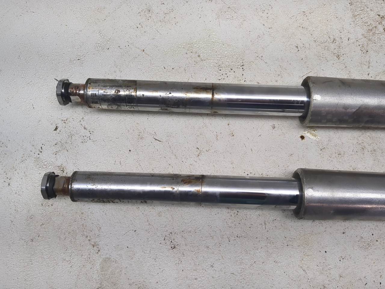 06 Harley Davidson Street Glide FLHXI Front Forks Tube Set