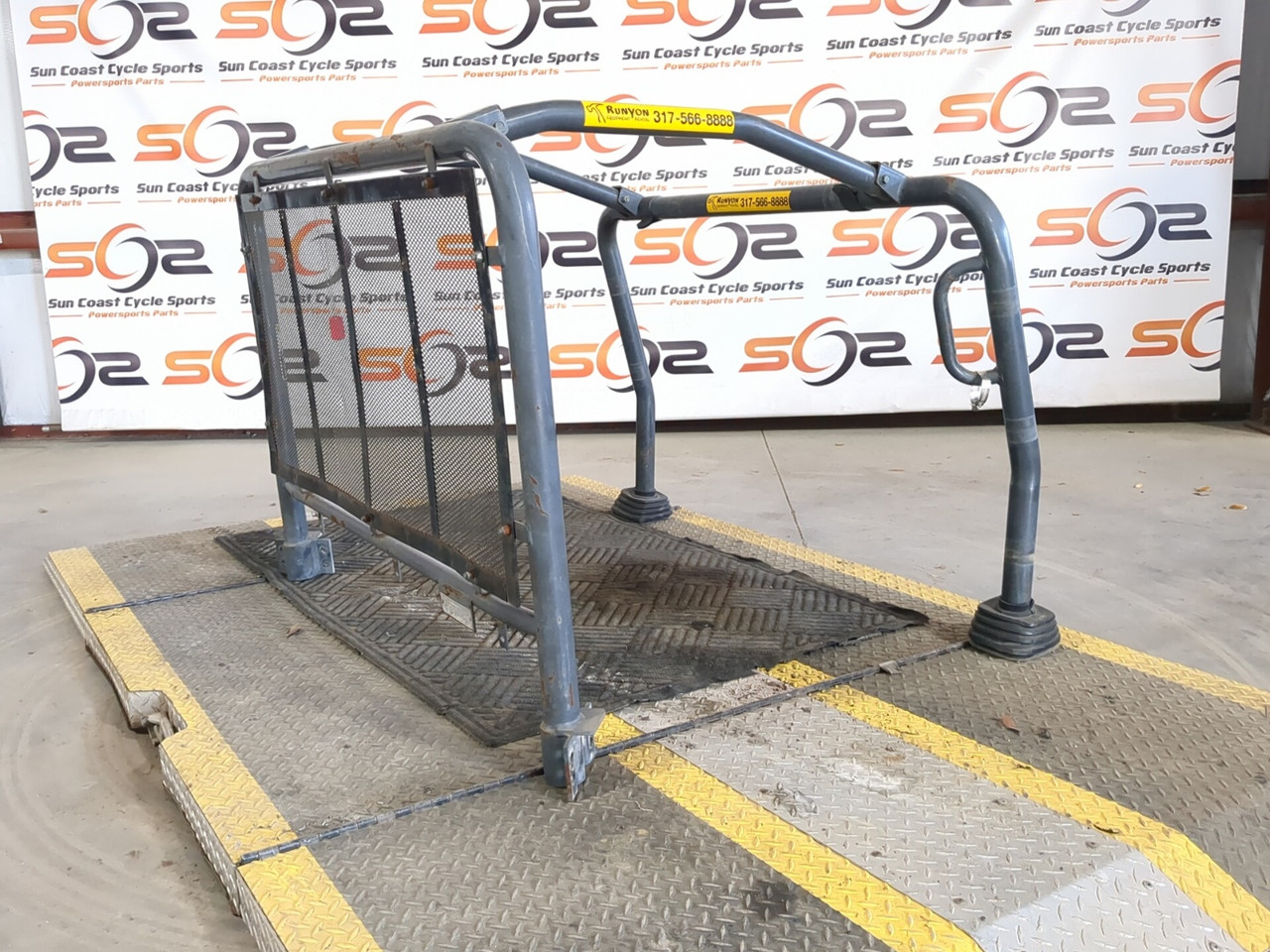 06-10 Kubota RTV 900 Roll Cage Rear Cab Frame Chassis - Sun Coast