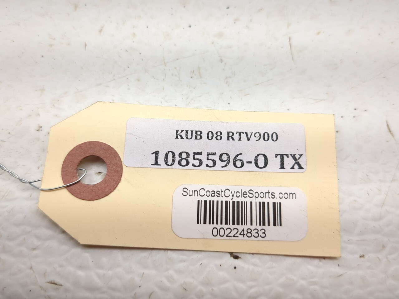 06-10 Kubota RTV 900 Seat Backrest Cushion Bench Driver Passenger