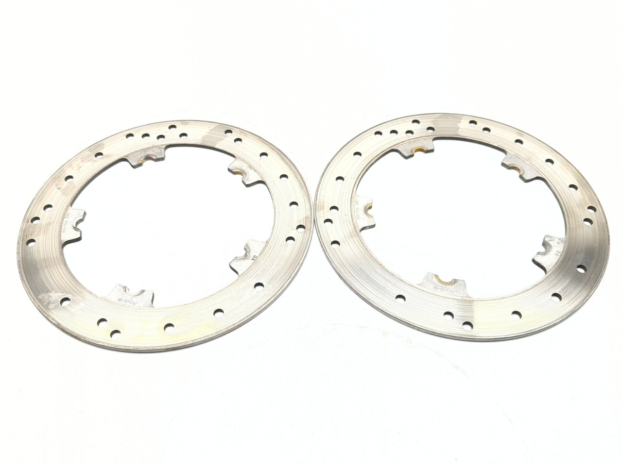 02-06 Harley Davidson VROD VRSCA Left Right Front Brake Rotor Pair