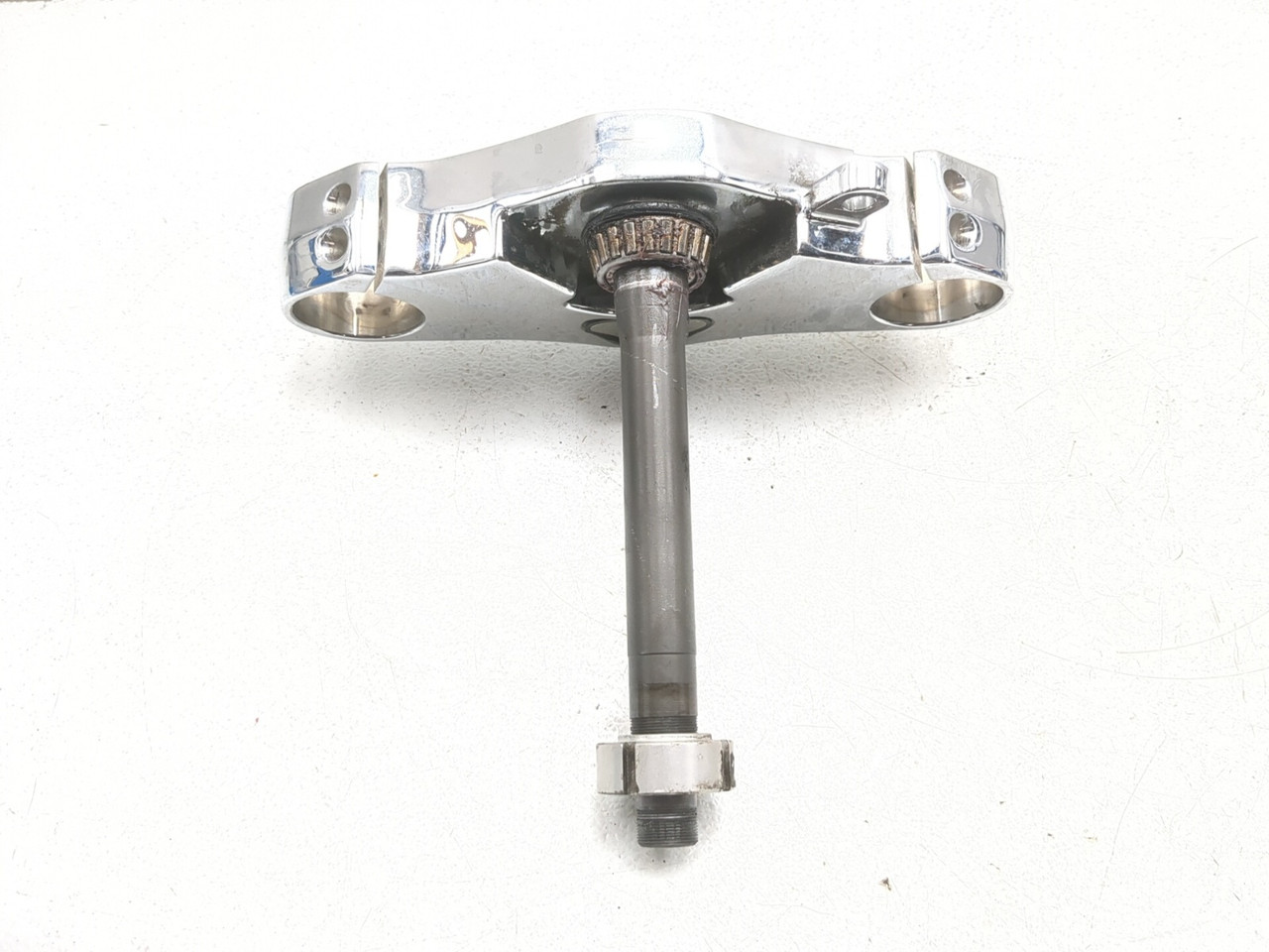 04-12 Victory Kingpin Front Lower Triple Tree Yoke Stem Clamp