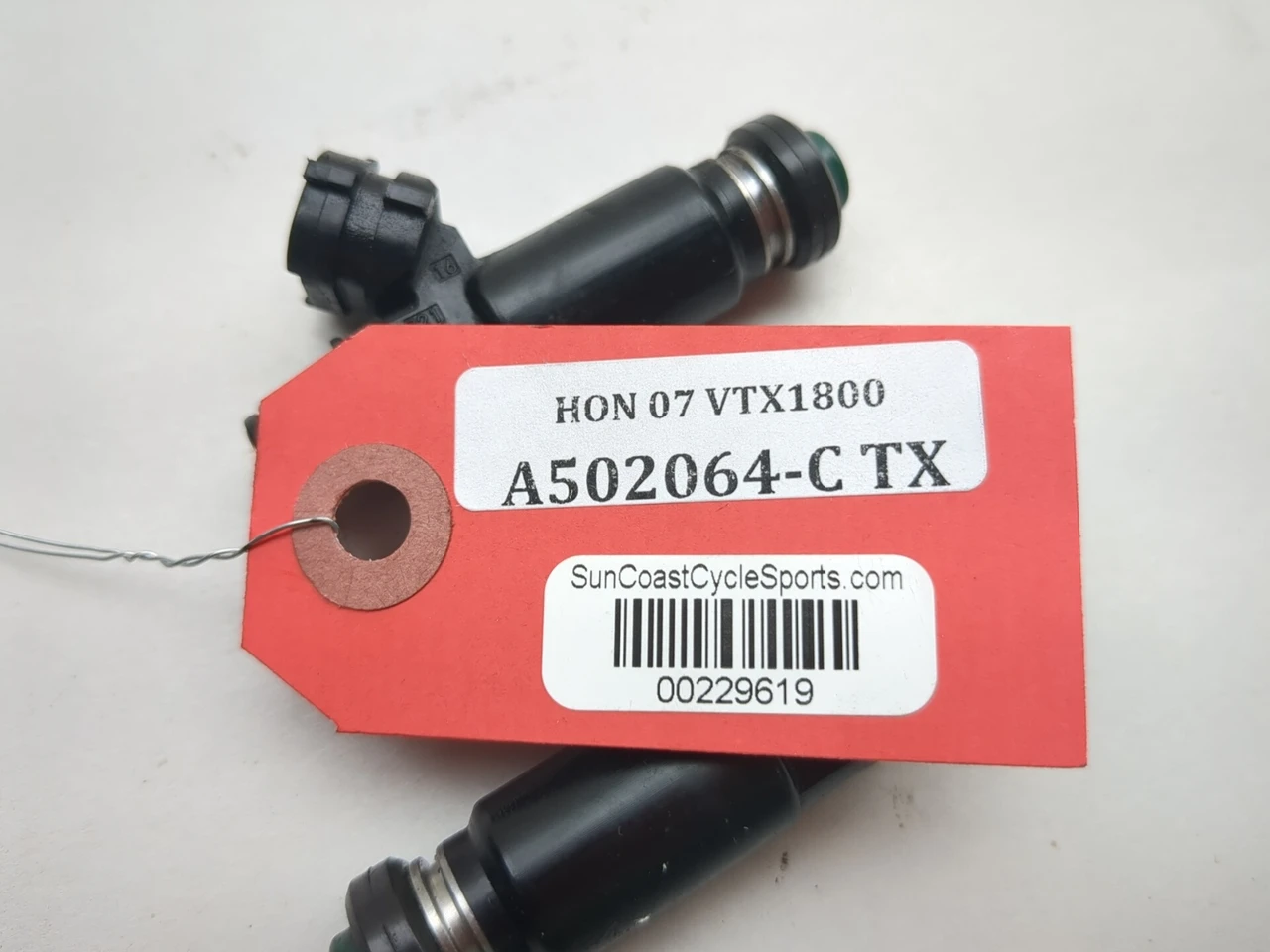 ピッチ 05-08 Honda VTX1800C Front Rear Fuel Injector Set 16450-MCH-004