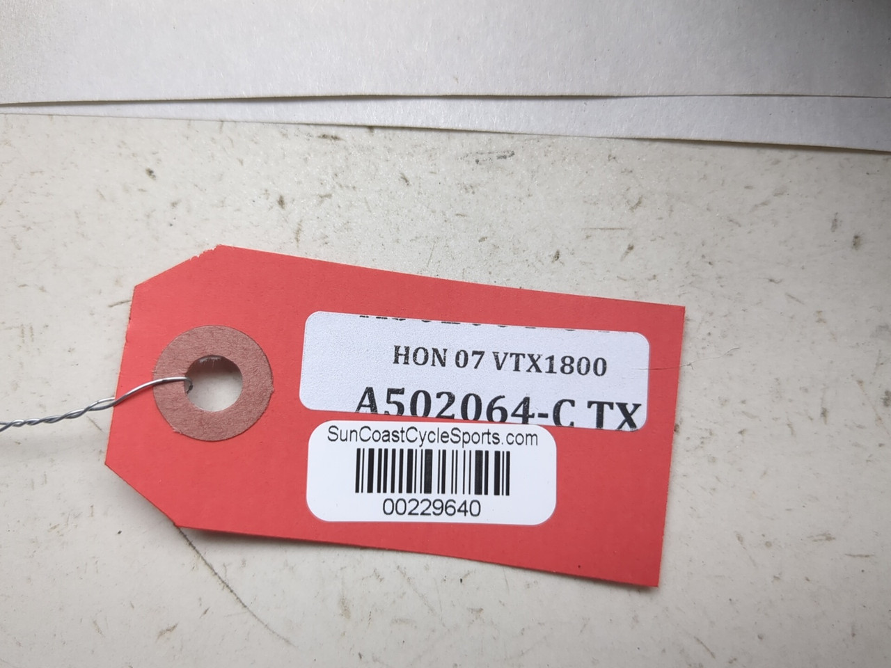 05-08 Honda VTX1800C Front Seat Bench Saddle Driver Passenger