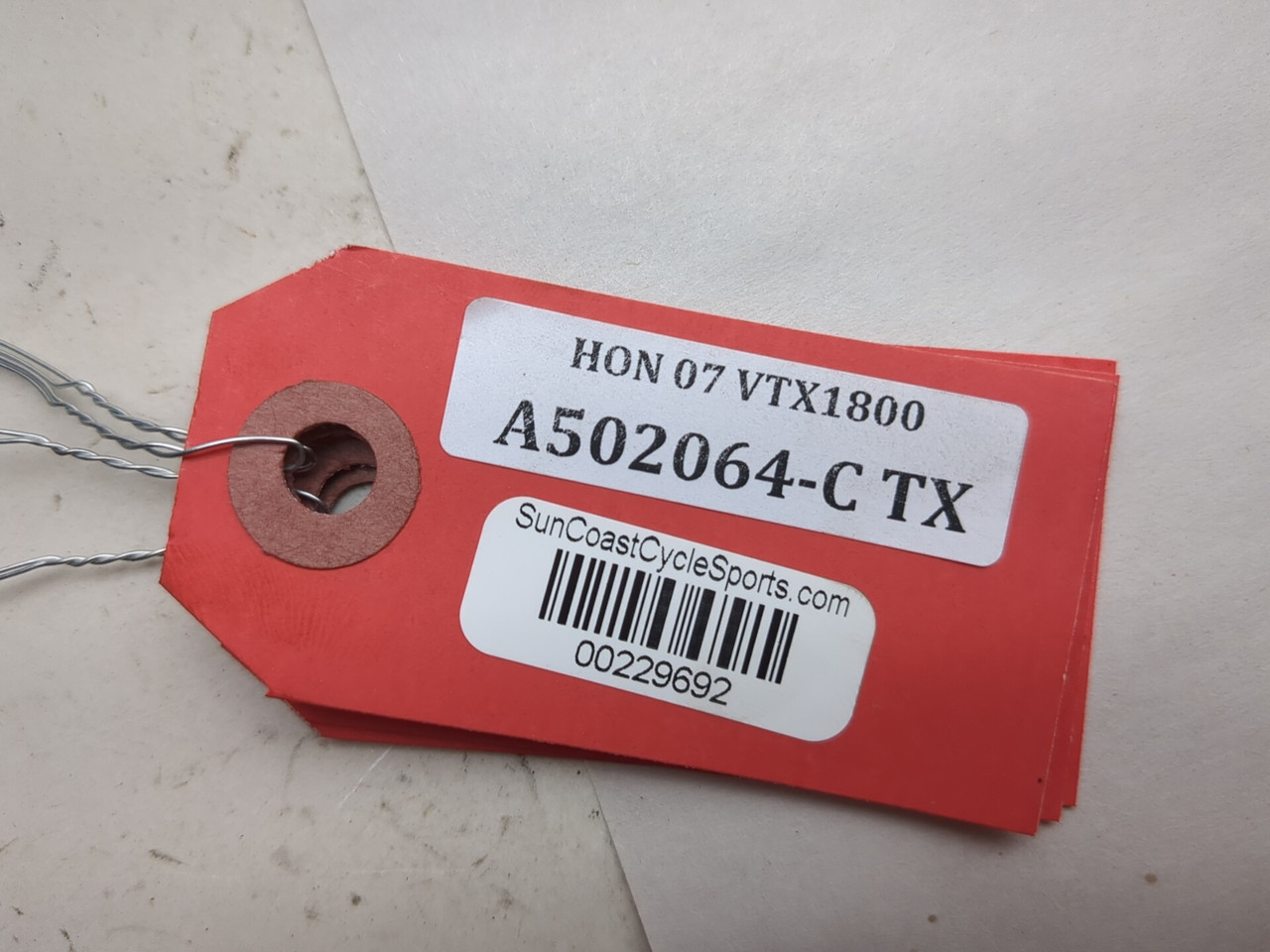 05-08 Honda VTX1800C Front Left Right Fork Bolts 51450-MZ0-003