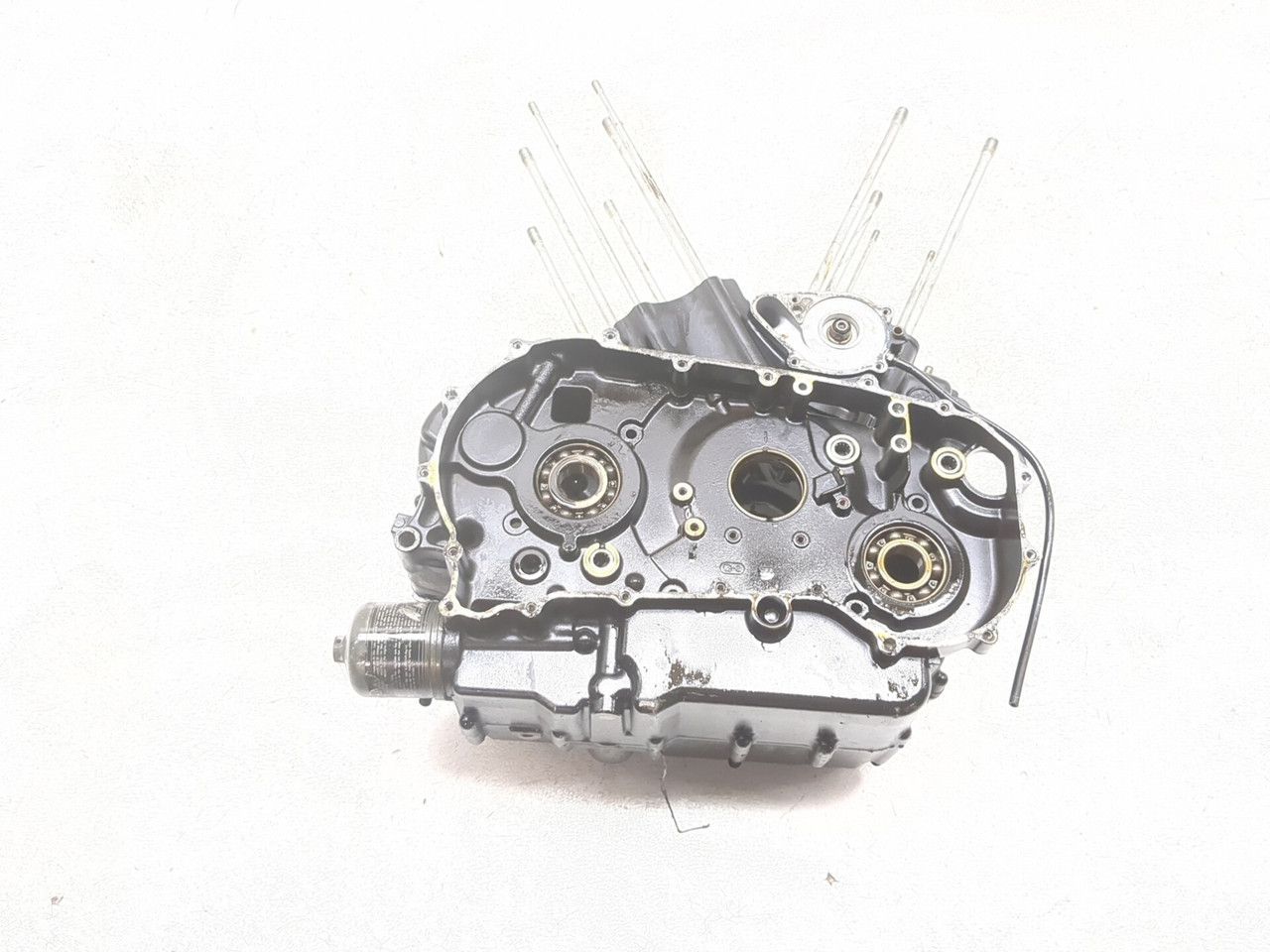 02 03 Kawasaki VN1500 Vulcan Mean Streak Engine Crankcase Set