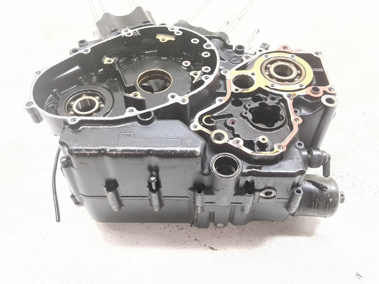 02 03 Kawasaki VN1500 Vulcan Mean Streak Engine Crankcase Set