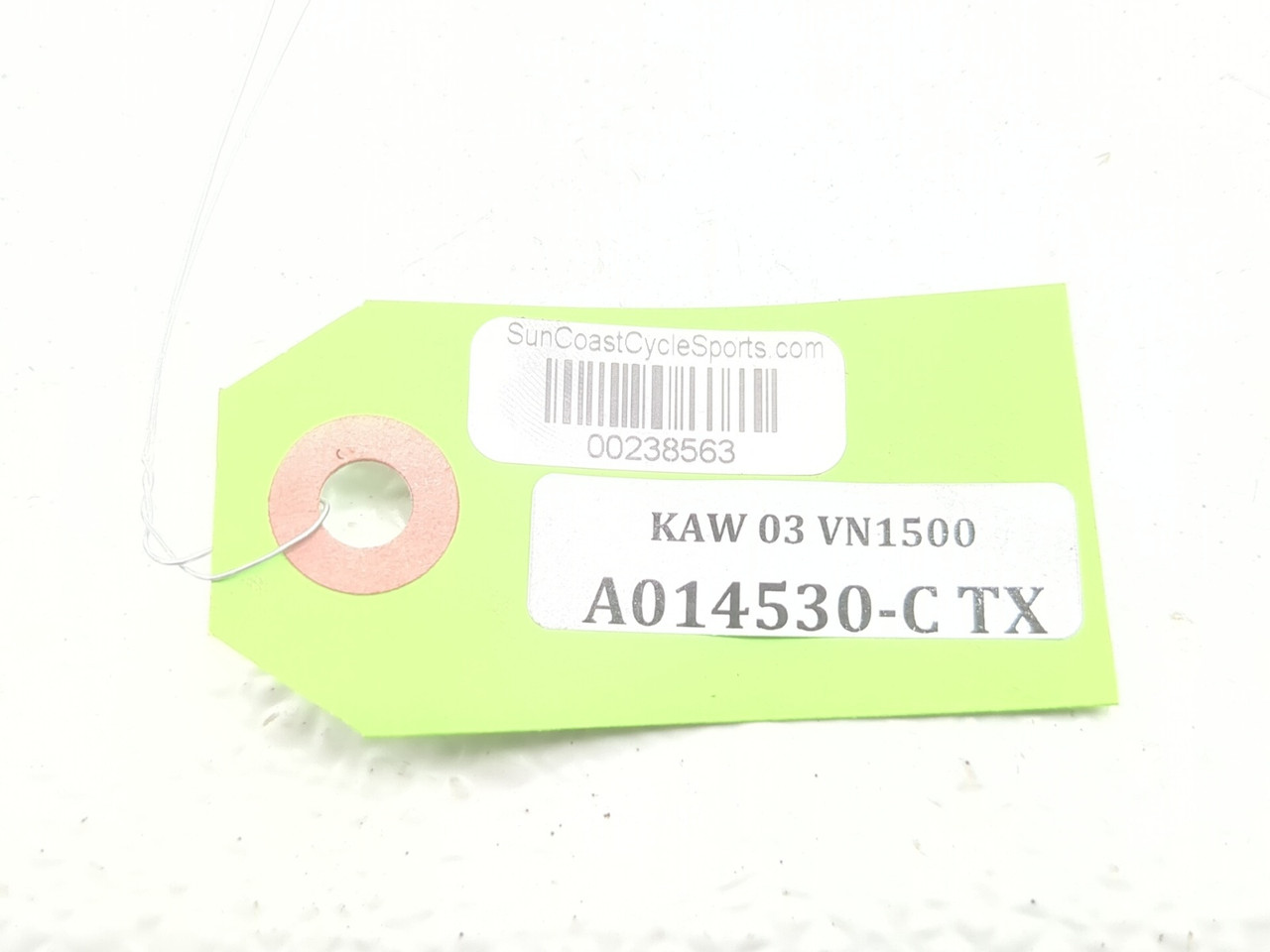 02 03 Kawasaki VN1500 Vulcan Mean Streak Left Outer Engine Cover