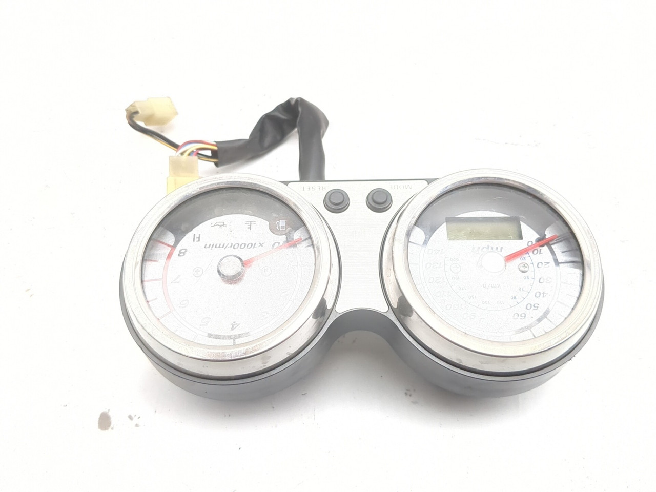 02 03 Kawasaki VN1500 Vulcan Mean Streak Front Speedometer Tach
