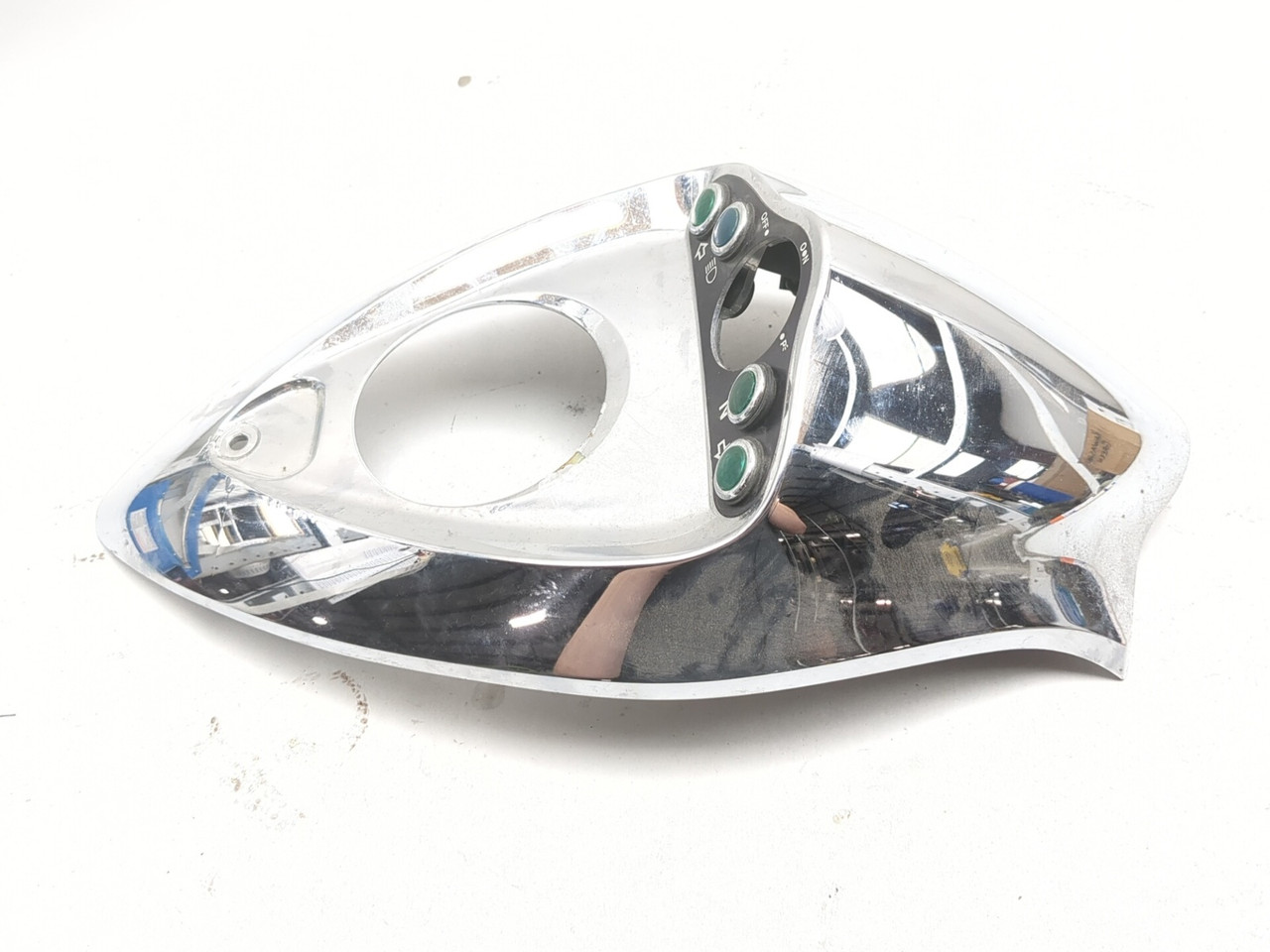カワサキ純正 バルカン 1500 Mean Streak タンクエンブレ厶 02 03 Kawasaki VN1500 Vulcan Mean Streak Front Tank Console