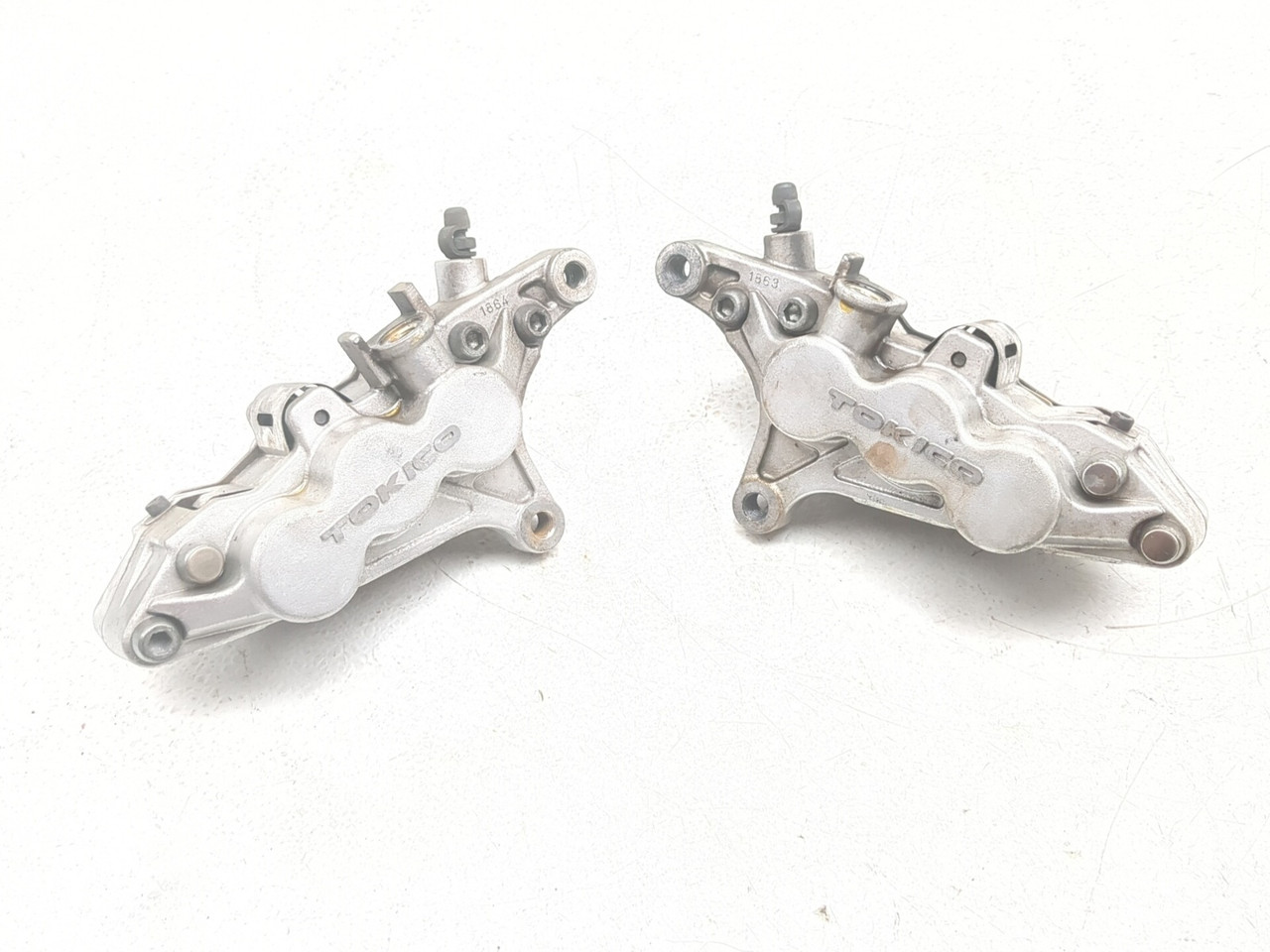 02 03 Kawasaki VN1500 Vulcan Mean Streak Front Brake Caliper Set