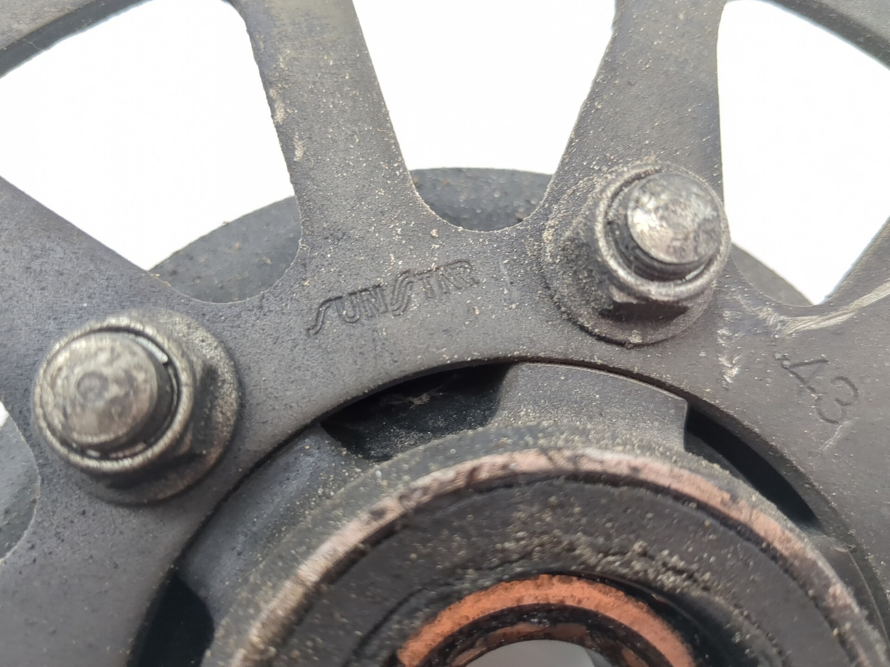 05 06 Kawasaki ZX6 ZX 636 Rear Sprocket Carrier Cush Drive w