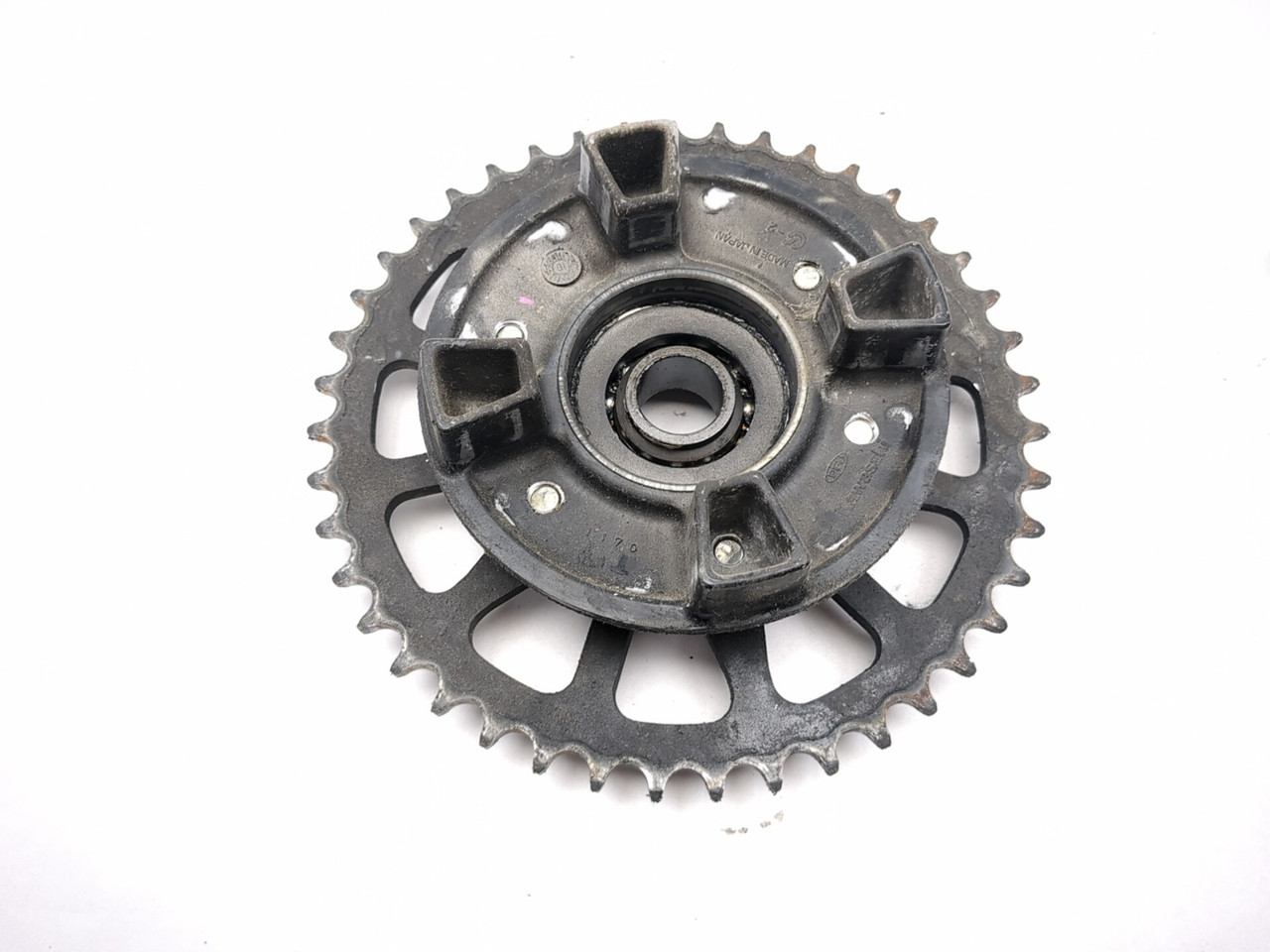05 06 Kawasaki ZX6 ZX 636 Rear Sprocket Carrier Cush Drive w