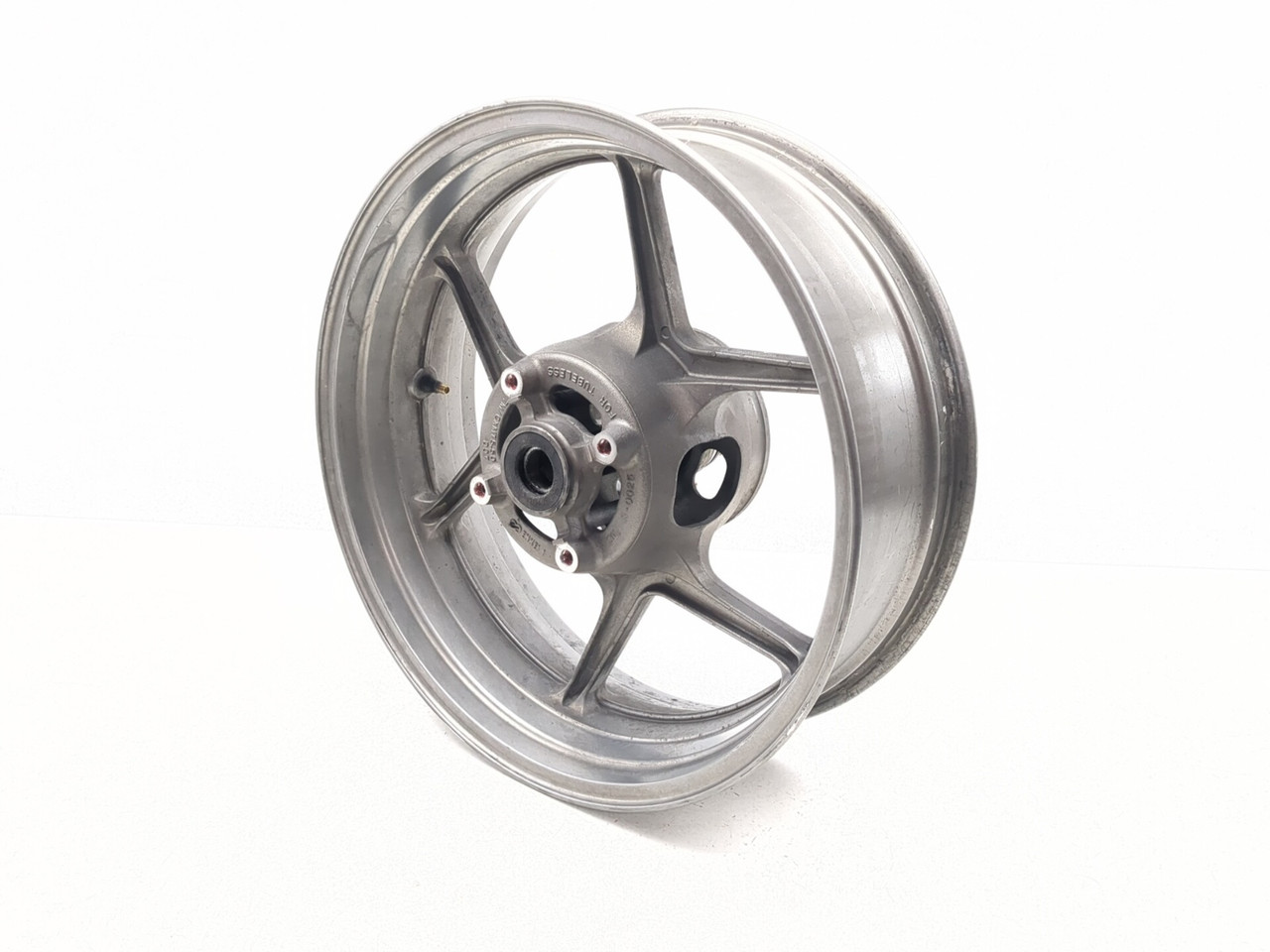 05 06 Kawasaki ZX6 ZX 636 17X5.50 Rear Wheel Rim STRAIGHT 41073