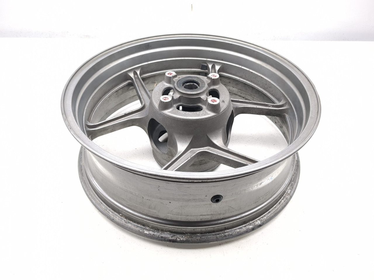 05 06 Kawasaki ZX6 ZX 636 17X5.50 Rear Wheel Rim STRAIGHT 41073