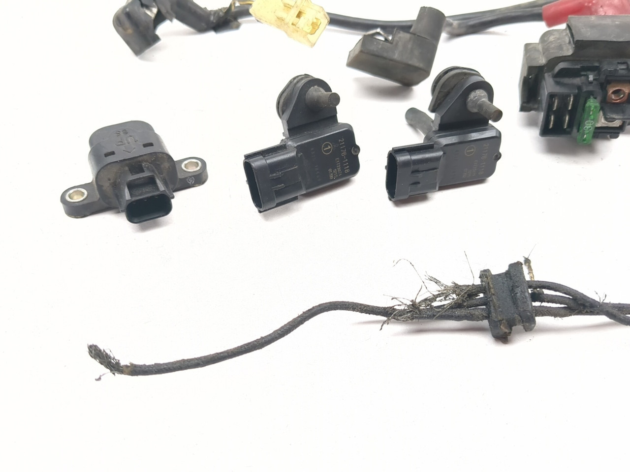 05 06 Kawasaki ZX6 ZX 636 Voltage Map Start Relay Electrical