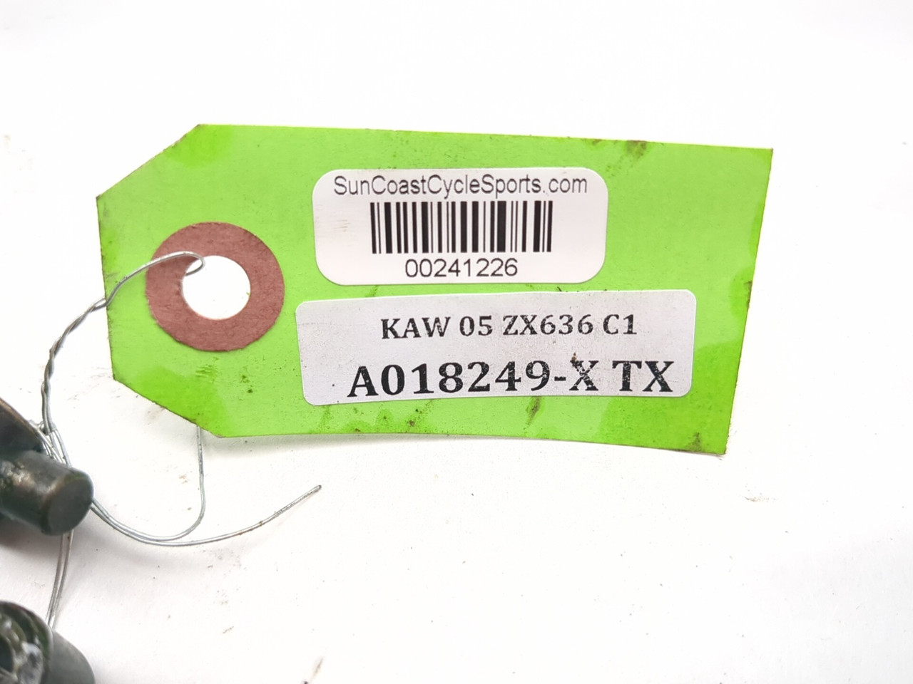 【shushu266226】No.1 05 06 Kawasaki ZX6 ZX 636 Rear Brake Hose Line 43095-0070 - Sun