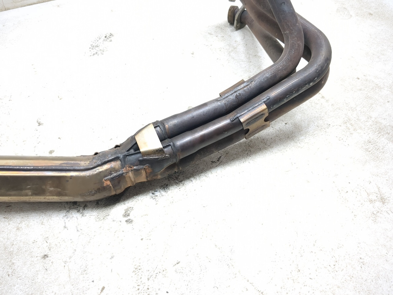 00-01 Kawasaki Ninja ZX1200 ZX12R Front Exhaust Header Pipes - Sun
