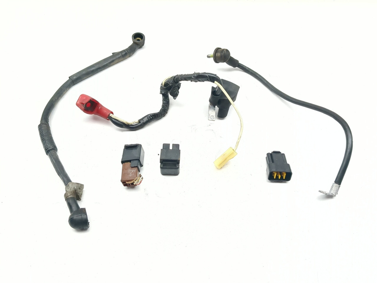 00-01 Kawasaki Ninja ZX1200 ZX12R Battery Relay Cable Set - Sun