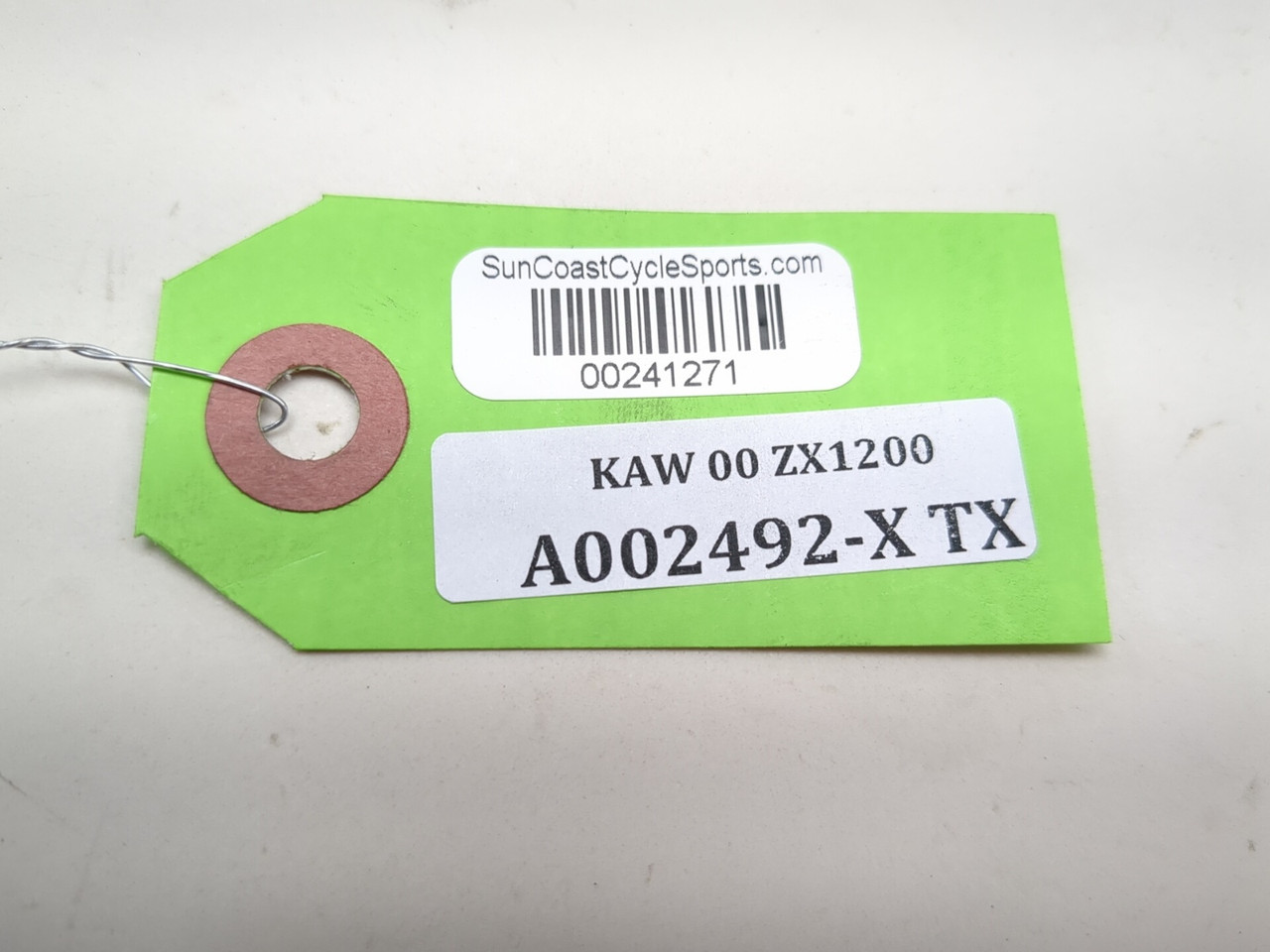 00-01 Kawasaki Ninja ZX1200 ZX12R Front Saddle Driver Seat 53001