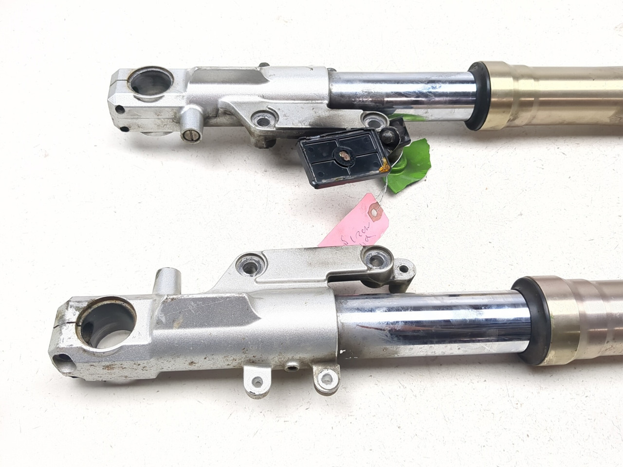 00-01 Kawasaki Ninja ZX1200 ZX12R Front Left Right Fork STRAIGHT