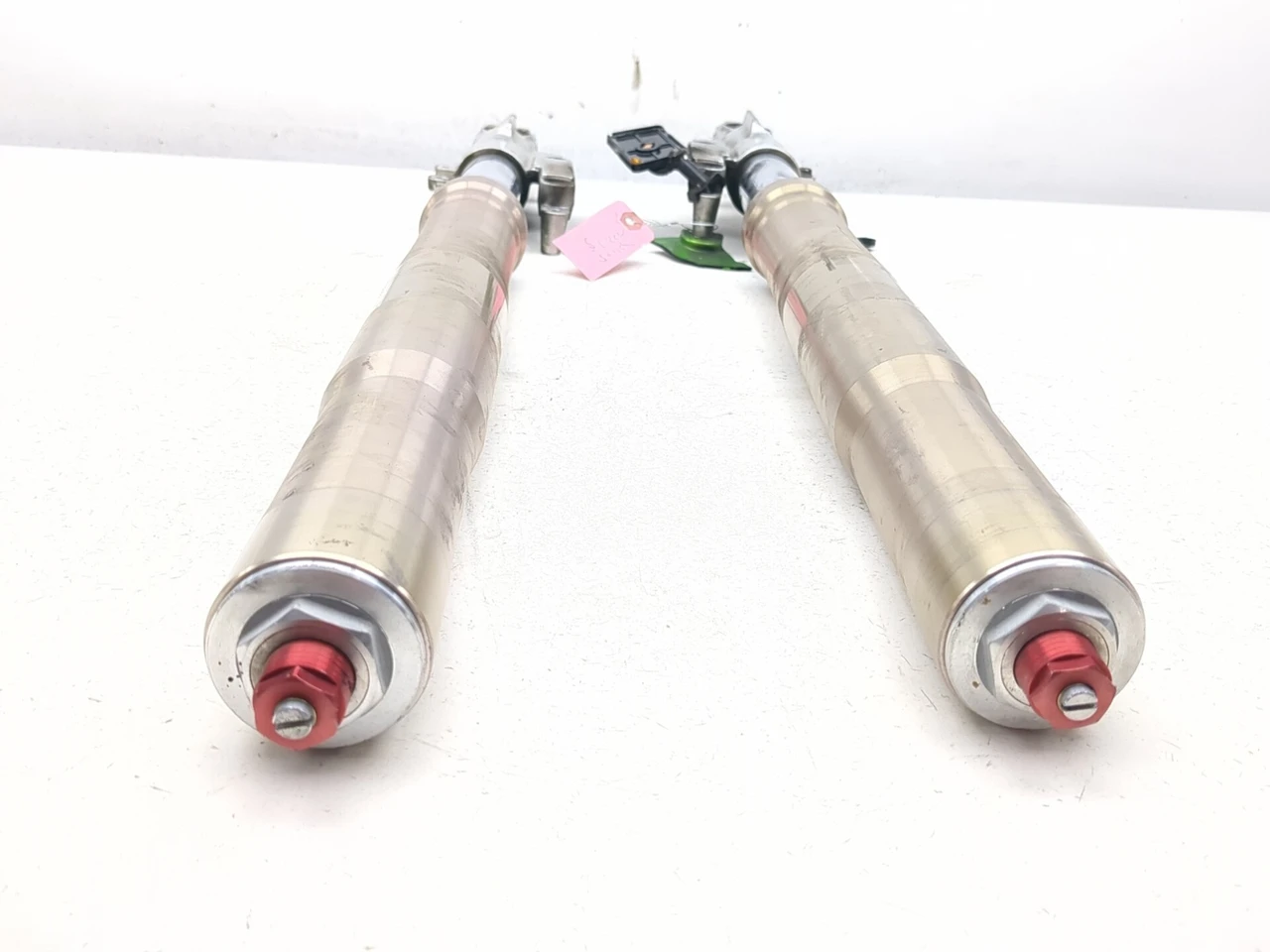 00-01 Kawasaki Ninja ZX1200 ZX12R Front Left Right Fork STRAIGHT