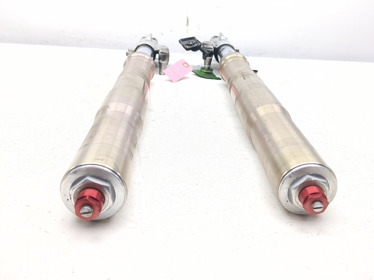 00-01 Kawasaki Ninja ZX1200 ZX12R Front Left Right Fork STRAIGHT