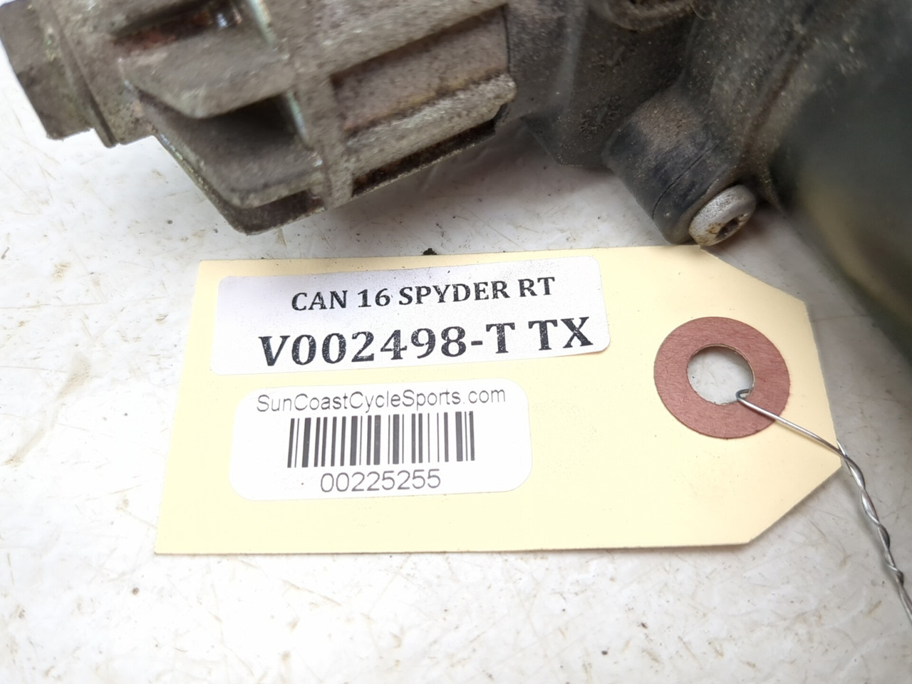 14-19 Can Am Spyder Roadster RT Rear Air Suspension Compressor