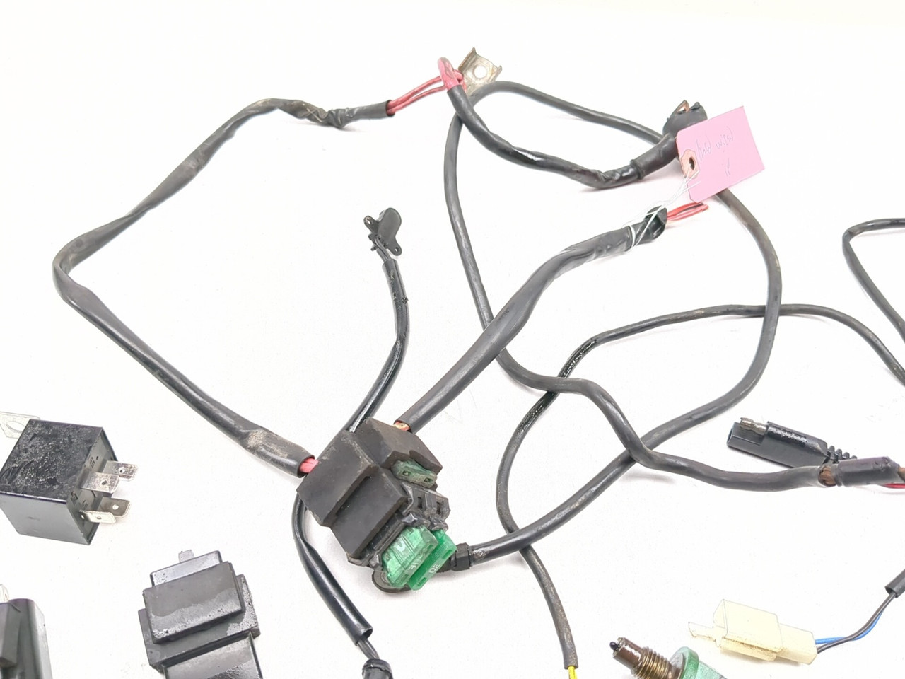 01-07 Aprilia Caponord ETV 1000 Relay Sensor Cable Horn Kit Set