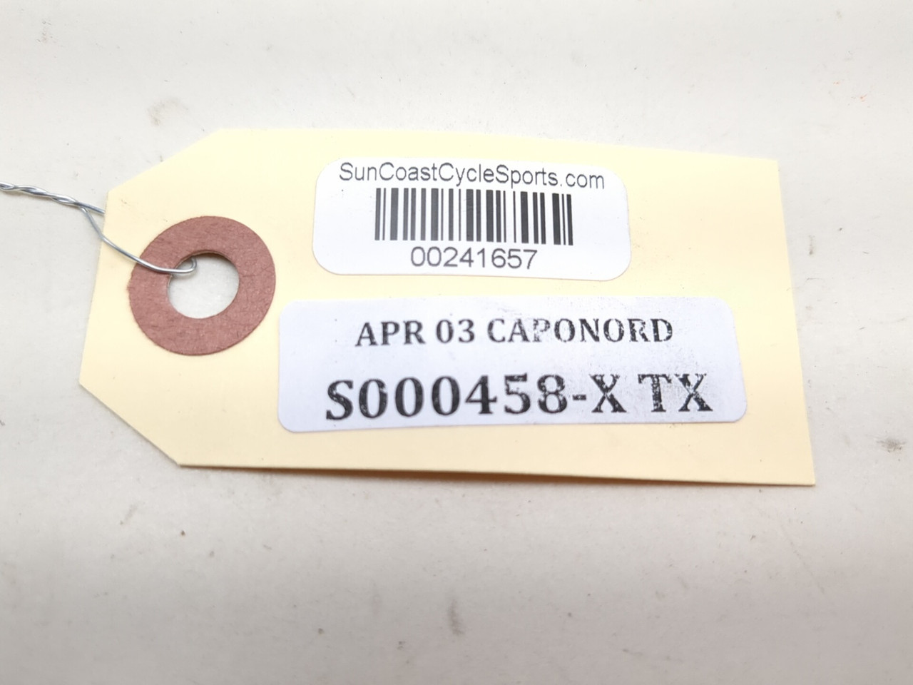 01-07 Aprilia Caponord ETV 1000 Front Fender Fairing Guard - Sun