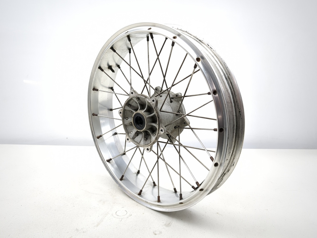 01-07 Aprilia Caponord ETV 1000 Front Wheel Rim 19X2.50 STRAIGHT