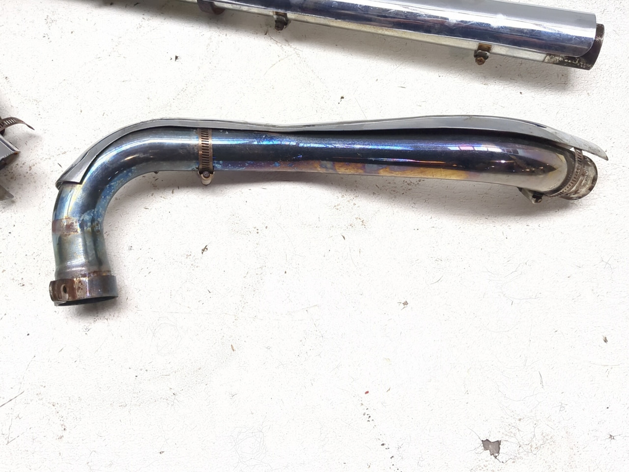 04-06 Harley-Davidson Road King Custom FLHRS Exhaust Header Shield