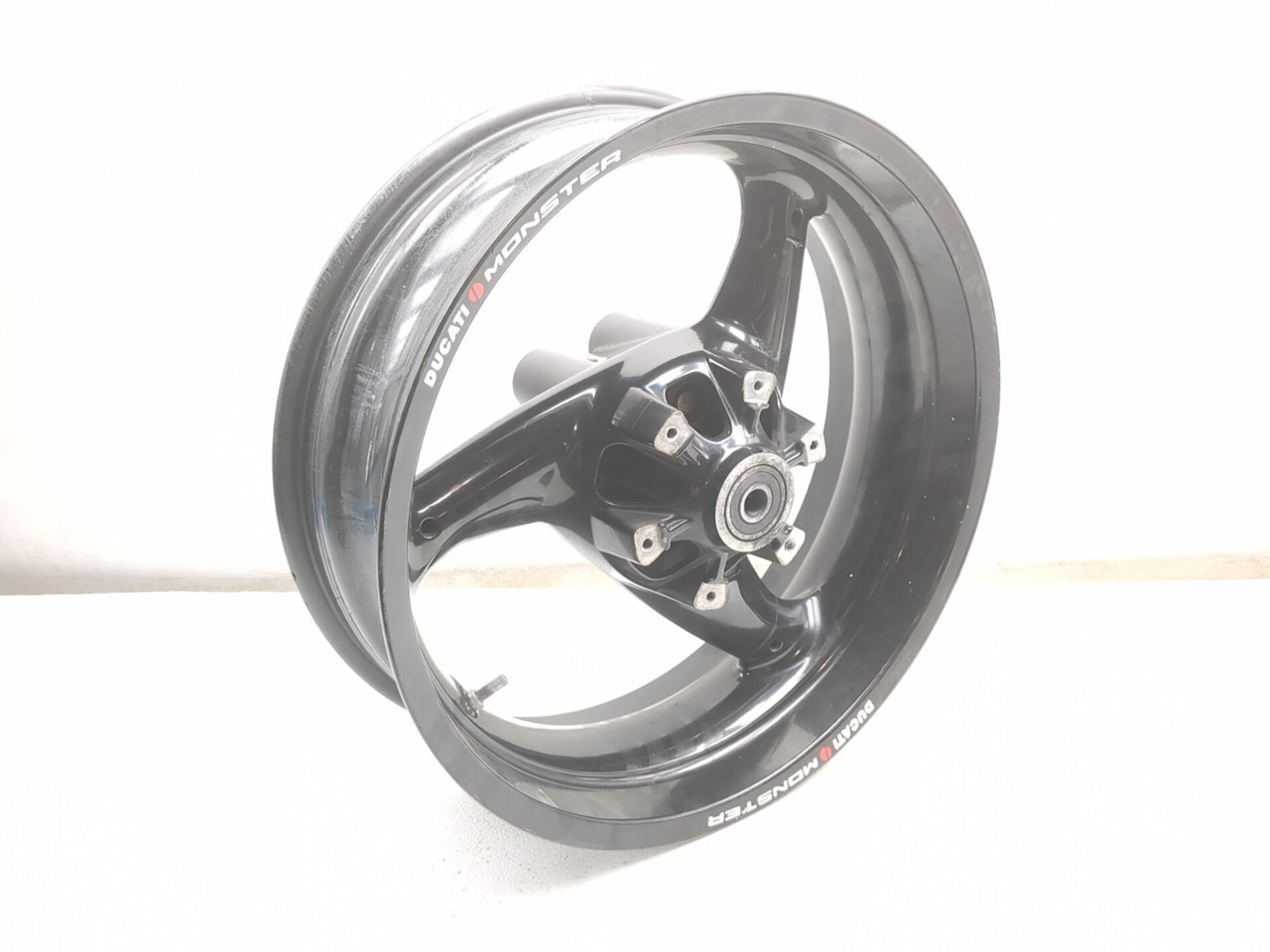 00-03 Ducati M900 Monster 900 IE 17X5.50 Rear Wheel Rim STRAIGHT