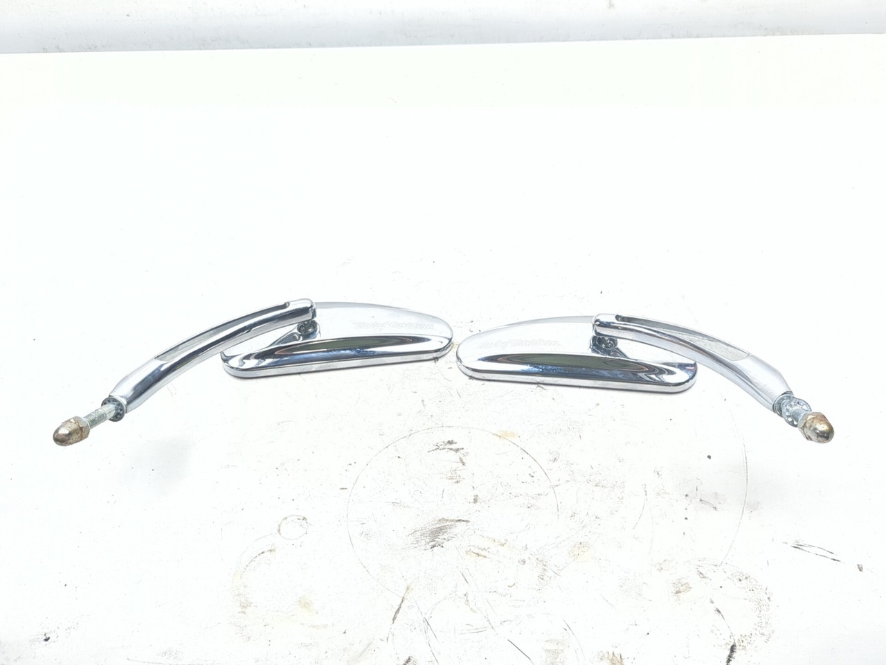 00-06 Harley Heritage Softail Classic FLSTCI Handlebar Mirror Set
