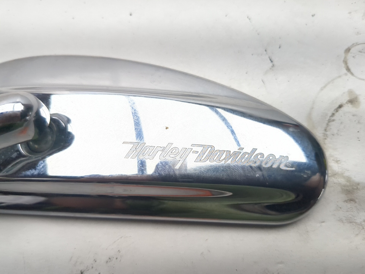 00-06 Harley Heritage Softail Classic FLSTCI Handlebar Mirror Set