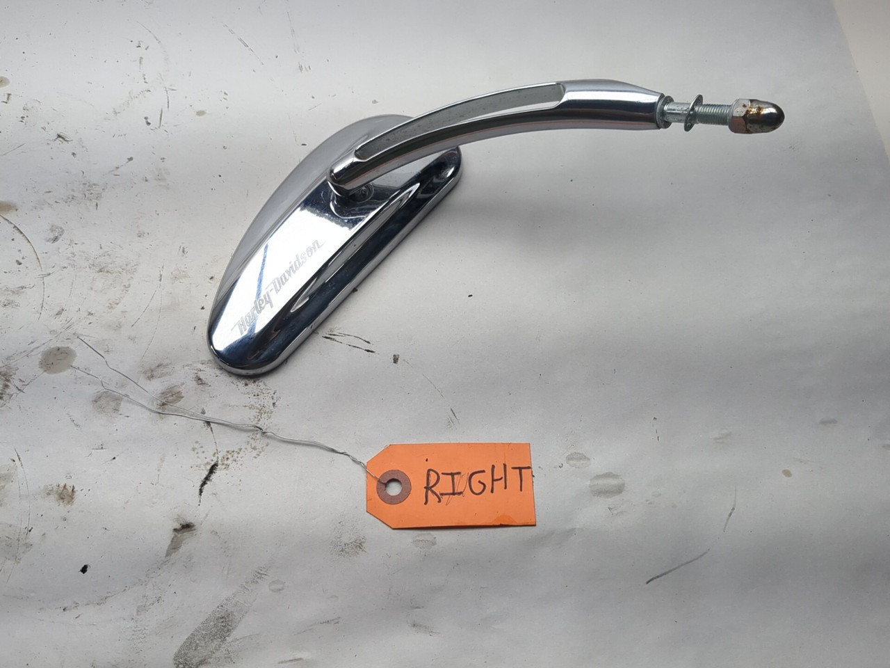 00-06 Harley Heritage Softail Classic FLSTCI Handlebar Mirror Set