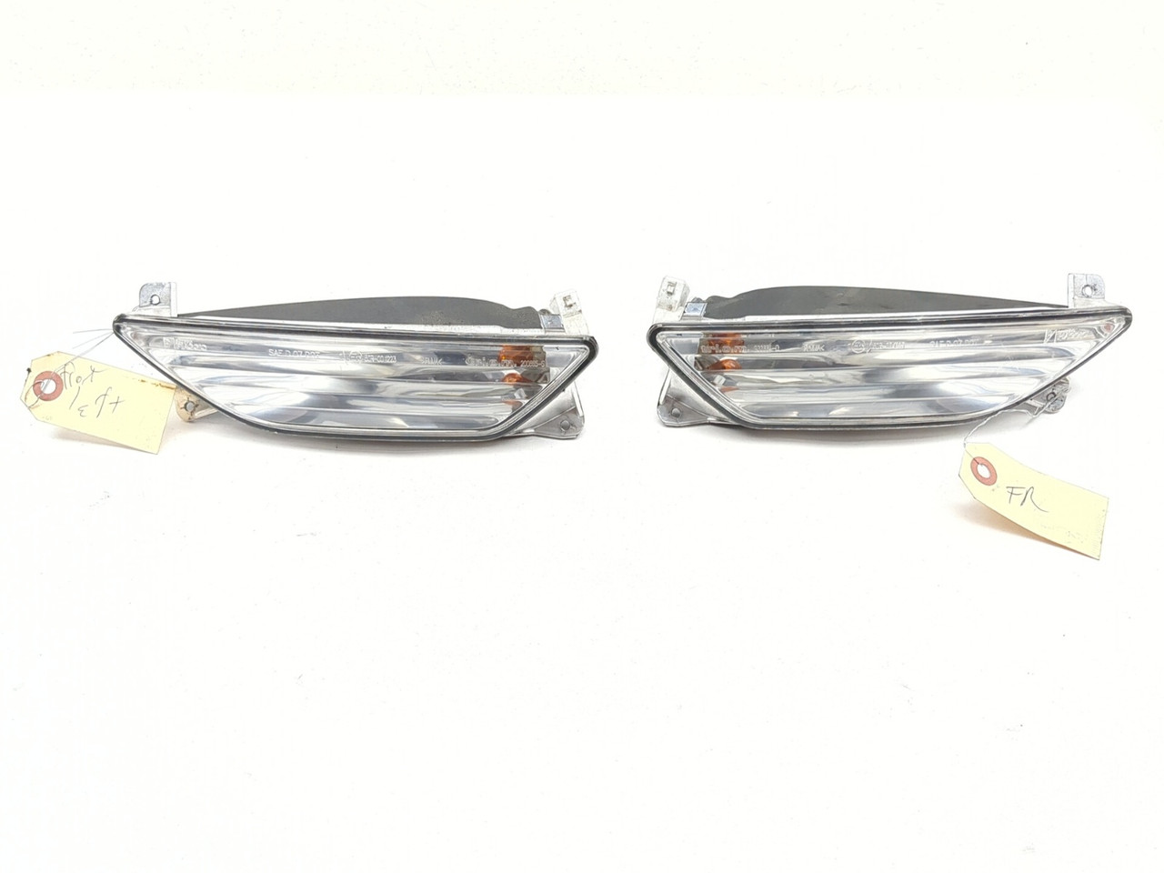 その他 9 06-11 Piaggio MP3 250 Front Left Right Turn Signal Assembly Set